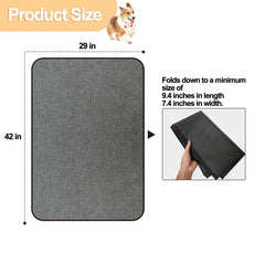 Ehzyaz crate mat – machine washable for easy cleaning
