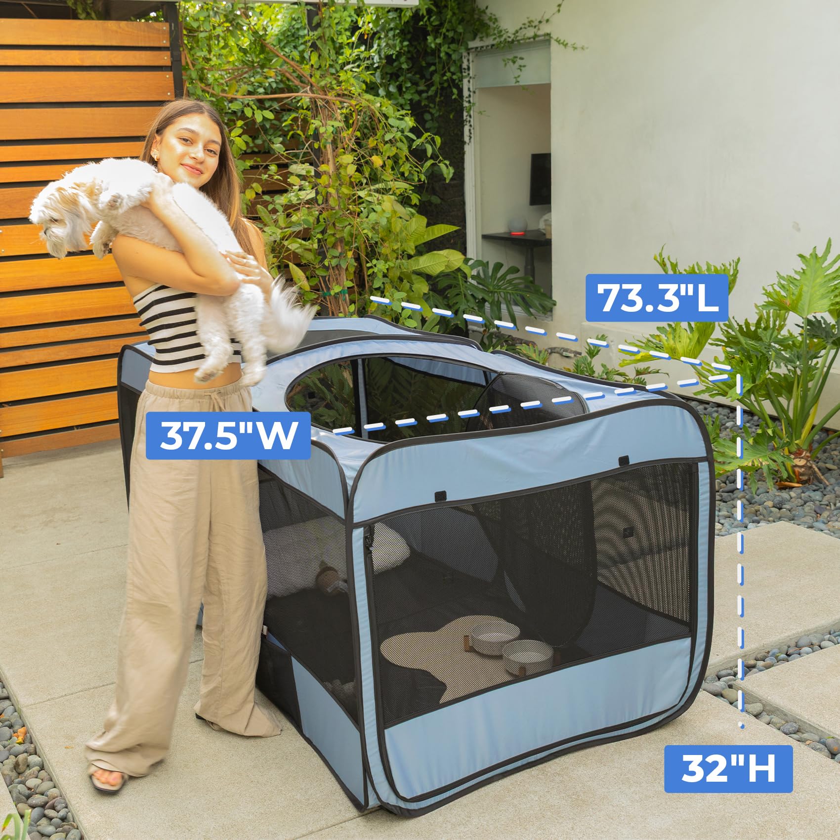 EighteenTek indoor-outdoor flexible setup fits homes and travel.