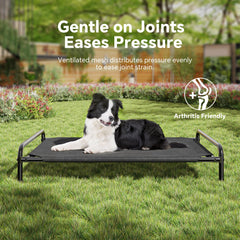 Ekisemio 12mm metal frame reinforces stability for big dogs.