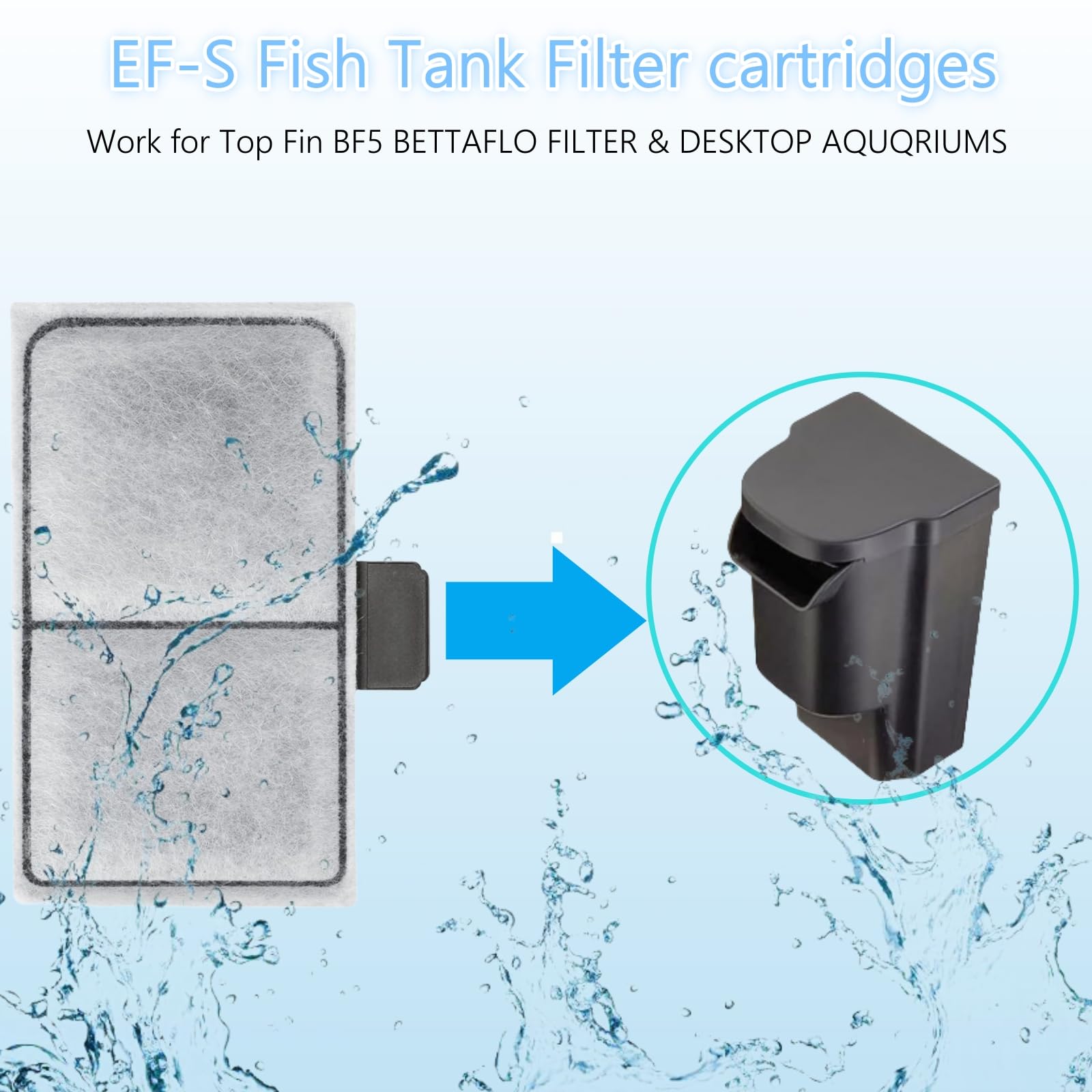 Activated carbon and zeolite reduce odors and turbidity in water.