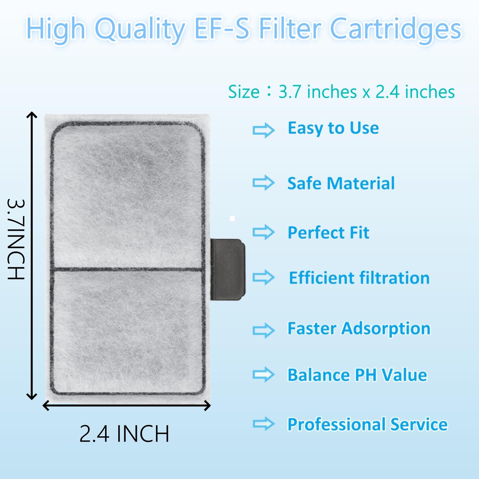 Installed EF-S cartridge fits Top Fin EF-S Element housing.
