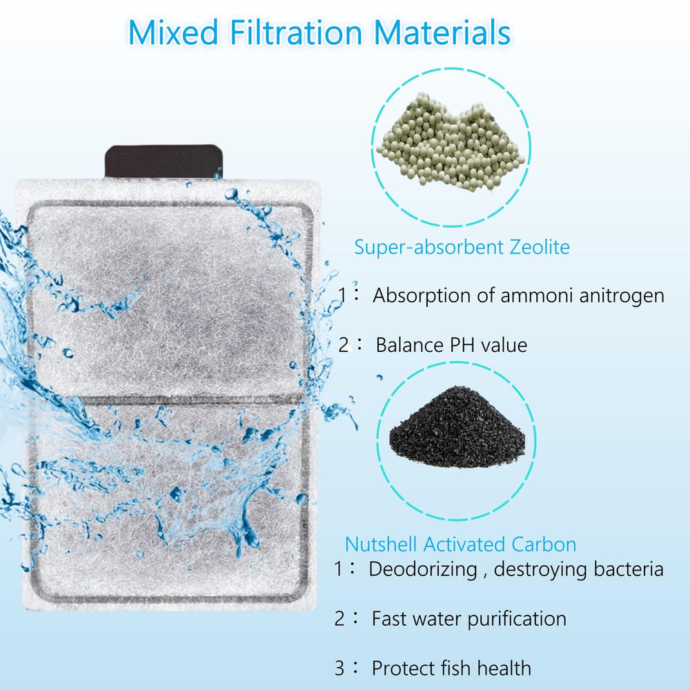 Dense cotton detail of ELCCOTYA PF-L cartridge for clearer water