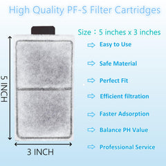 ELCCOTYA top-fin-pf10-compatibility cartridge enables quick replacements.