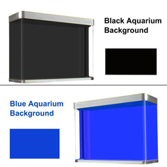 ELEBOX Blue-Black backdrop offers non-glare finish for comfortable viewing.