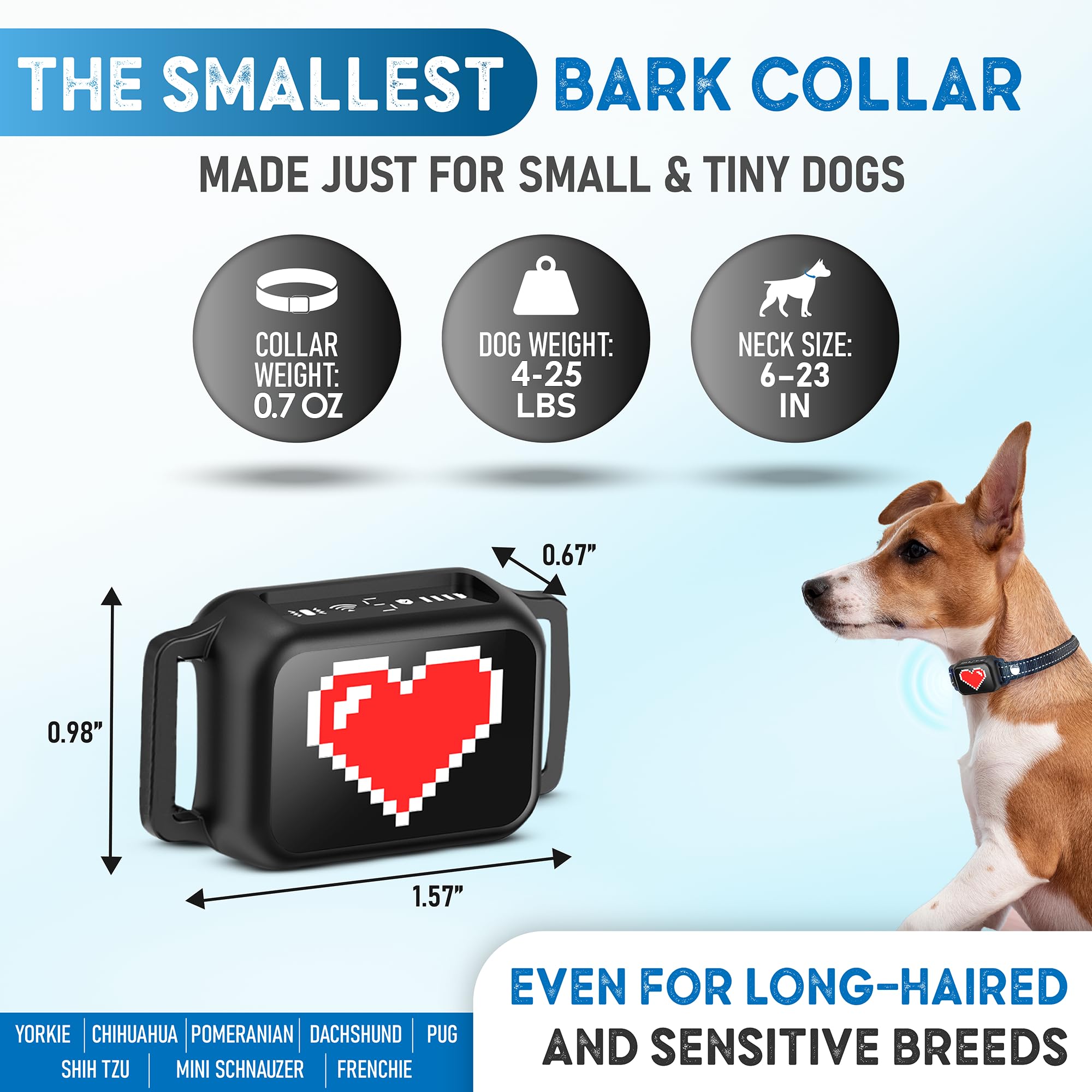 ELECANE collar with magnetic charging port, quick two-hour recharge for busy days