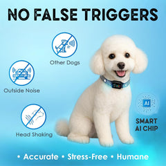ELECANE bark collar training modes highlight customizable cues for dogs