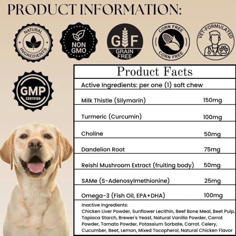 Electric Elixir organic chicken-flavor chews visible as tasty daily wellness option.