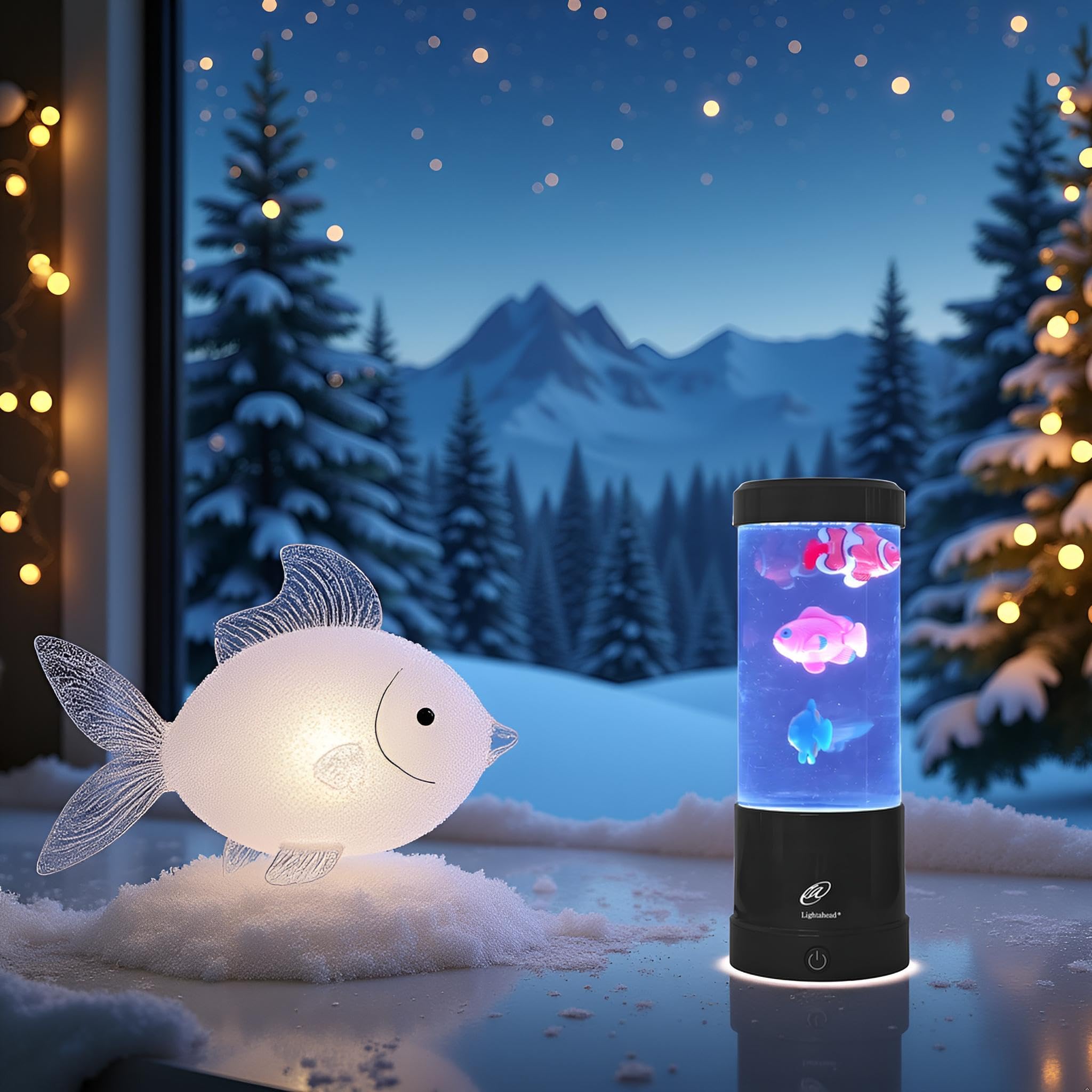 Elegantoss Lightahead gift-pack includes a decorative sensory lamp for gifting.