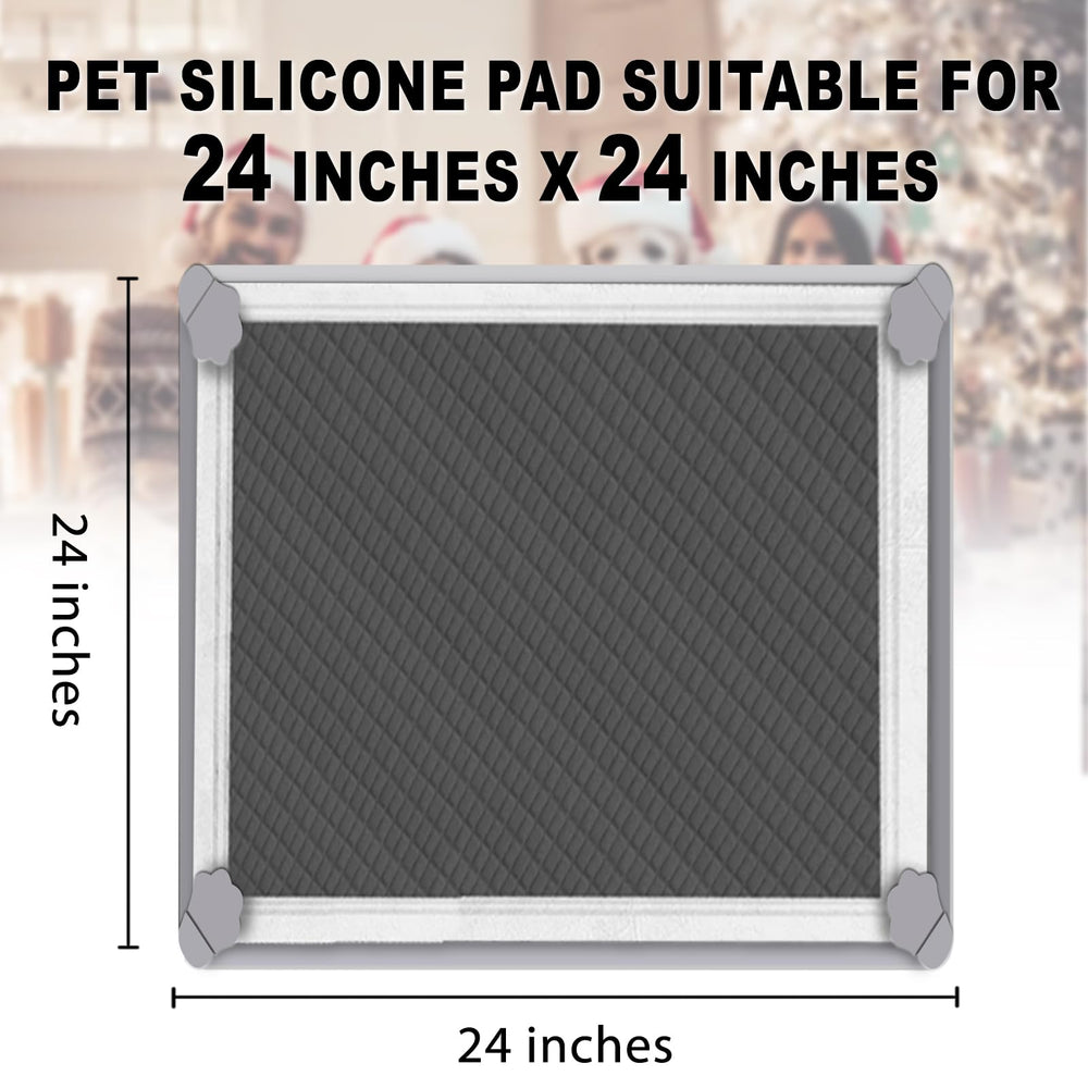 ELEGX dog pad clip system keeps pads in place during busy training sessions.