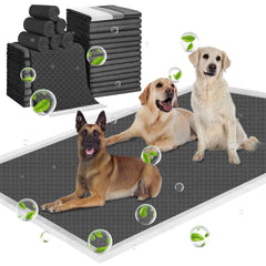 ELEGX extra-large pad 31x47 inches provides broad coverage for large pets.