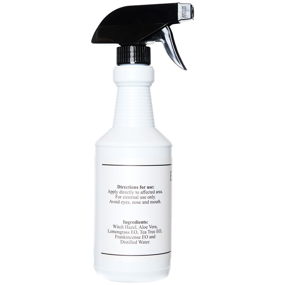 Elemental EQ5UINE Skin Salvation Spray applying on horse shows topical care
