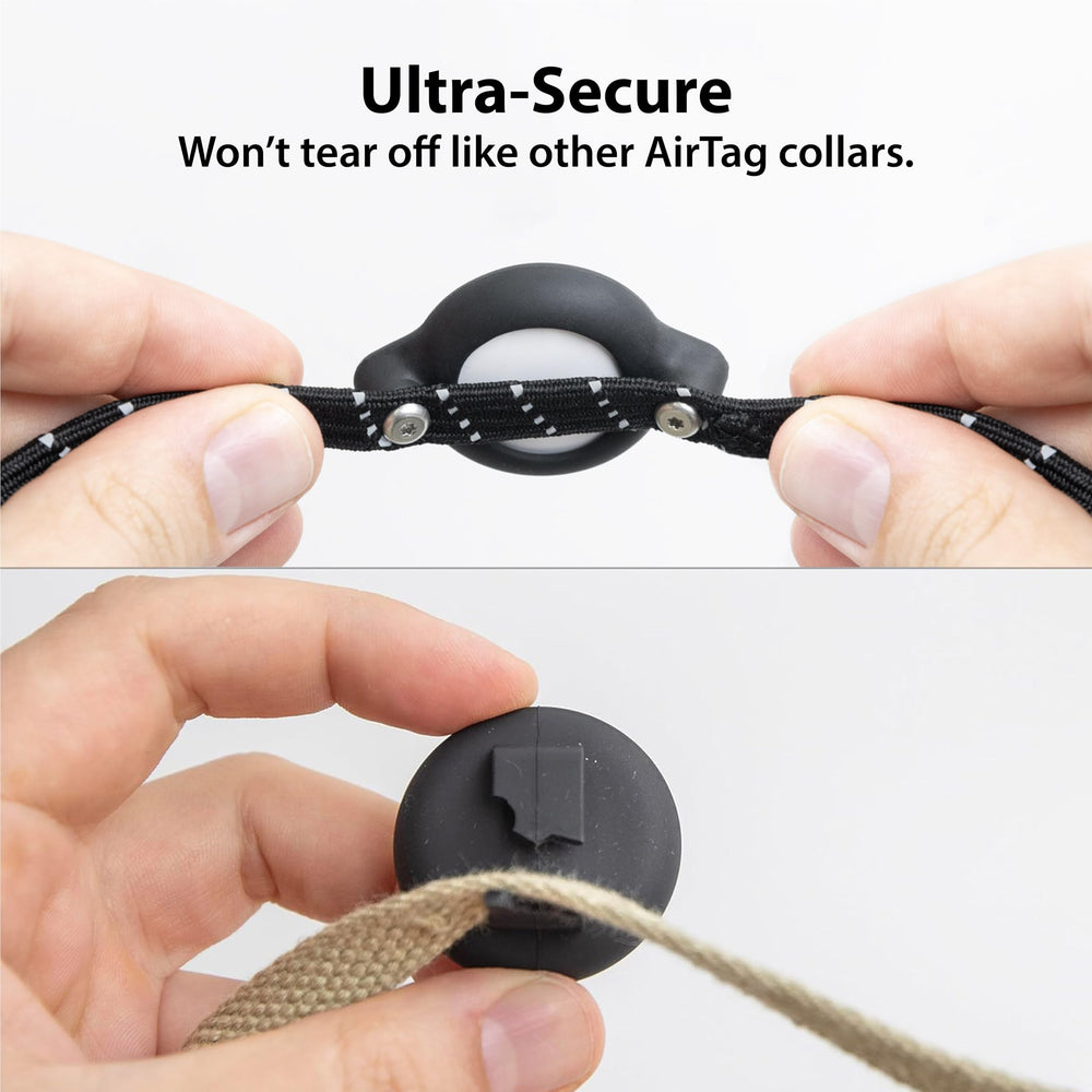 Elevation Lab TagVault AirTag Cat Collar Breakaway: no-dangle design prevents snagging.