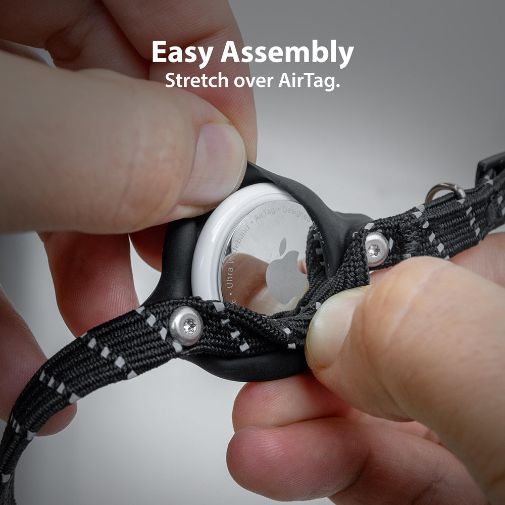 Elevation Lab TagVault AirTag Cat Collar Breakaway: removable bell for audible alerts.