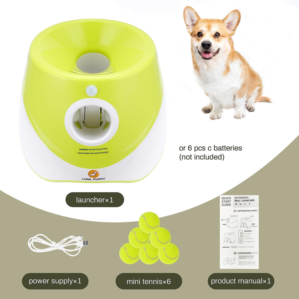 Elevon bite-resistant mini tennis balls designed for durable dog play