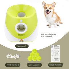 Elevon bite-resistant mini tennis balls designed for durable dog play