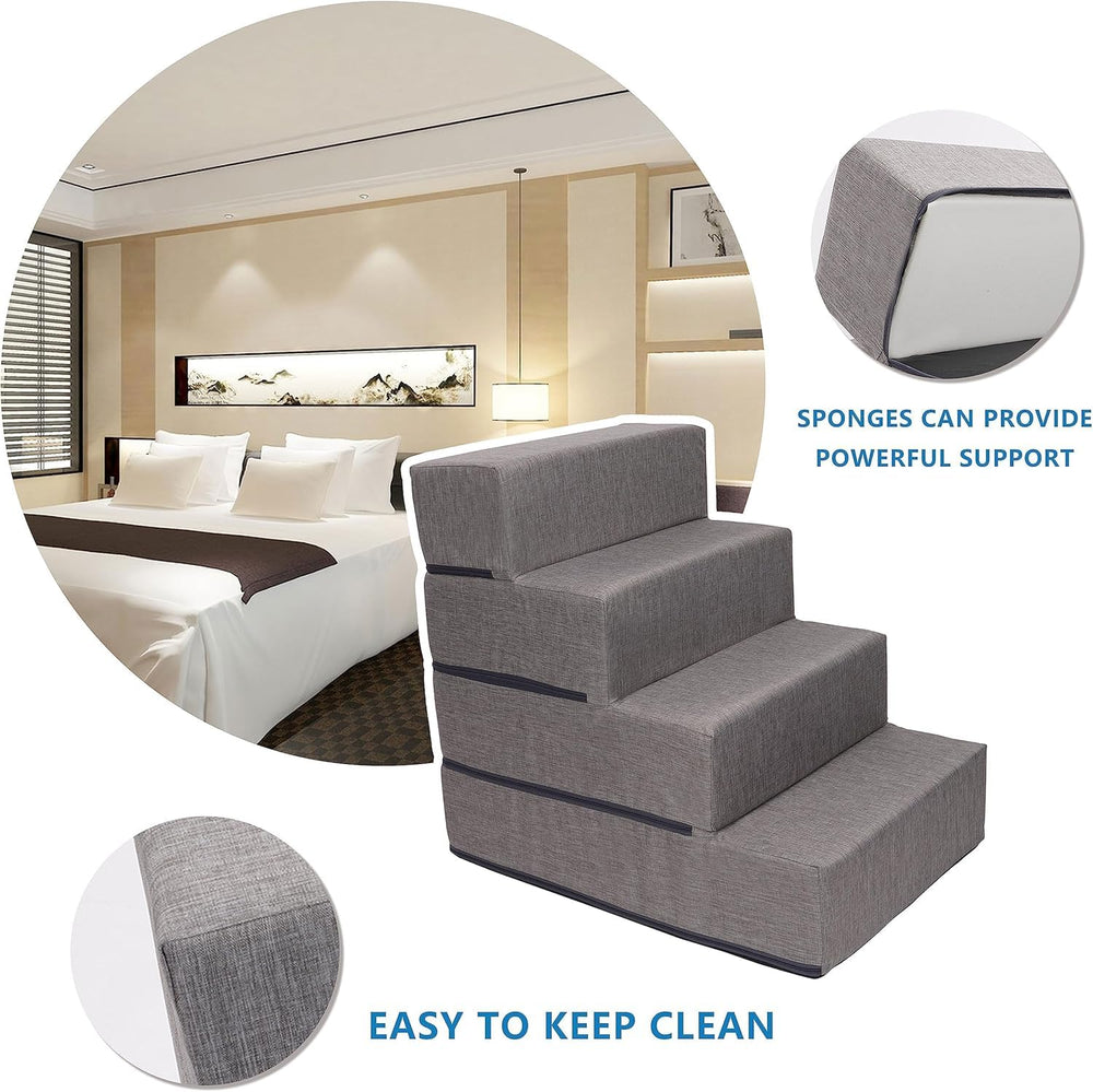 Elevon dog stairs soft Oxford fabric close-up for comfort