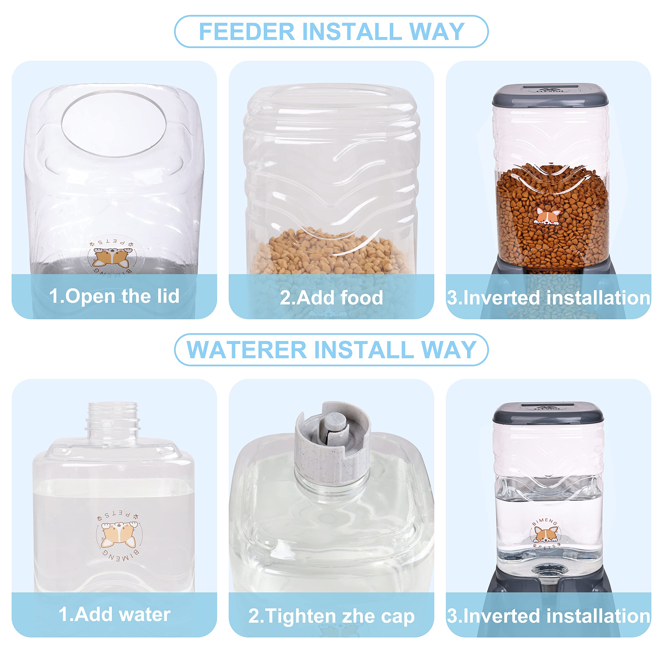 Elevon gray exterior blends with home décor while feeding.
