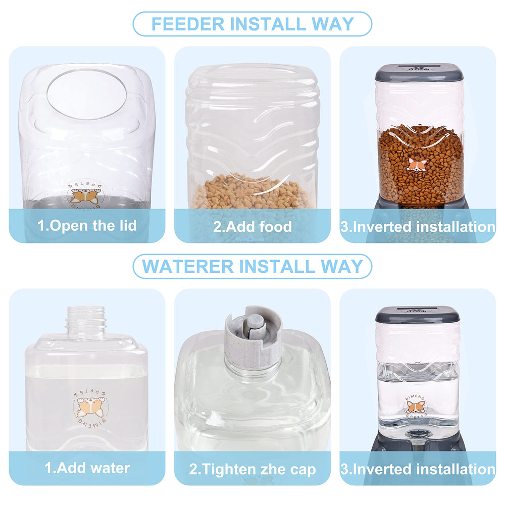 Elevon gray exterior blends with home décor while feeding.