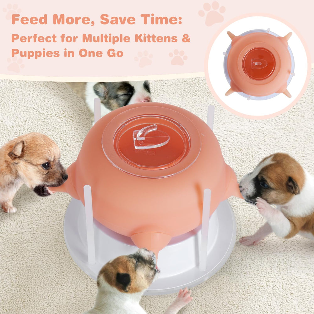 Elevonix feeder nipples set of four provide smooth milk flow and easy replacements.