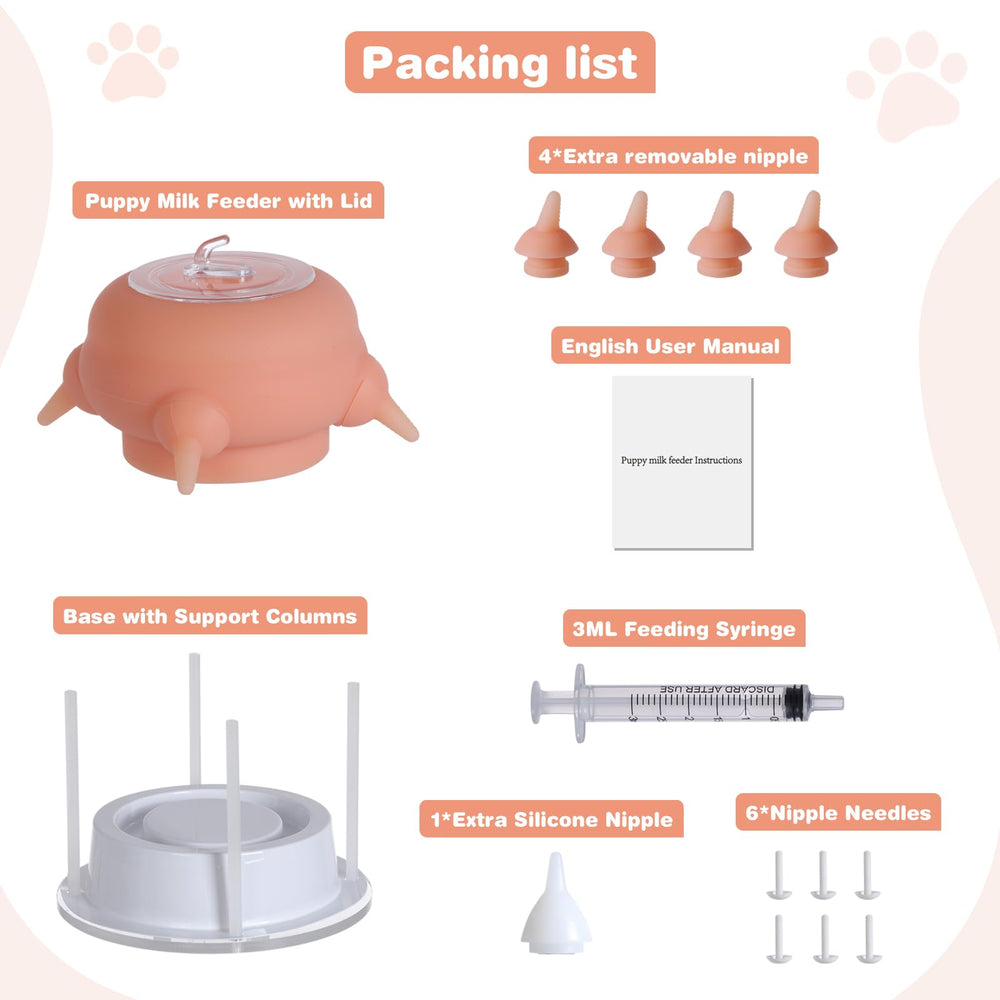 Elevonix includes a 3ml syringe for hesitant kittens or puppies.