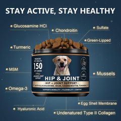 ELEVTC Glucosamine for Dogs chicken-flavored chews appealing to picky eaters