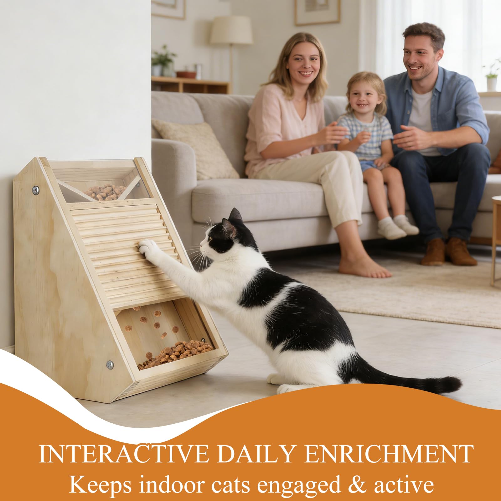 Elixique durable natural wood construction for daily indoor play.