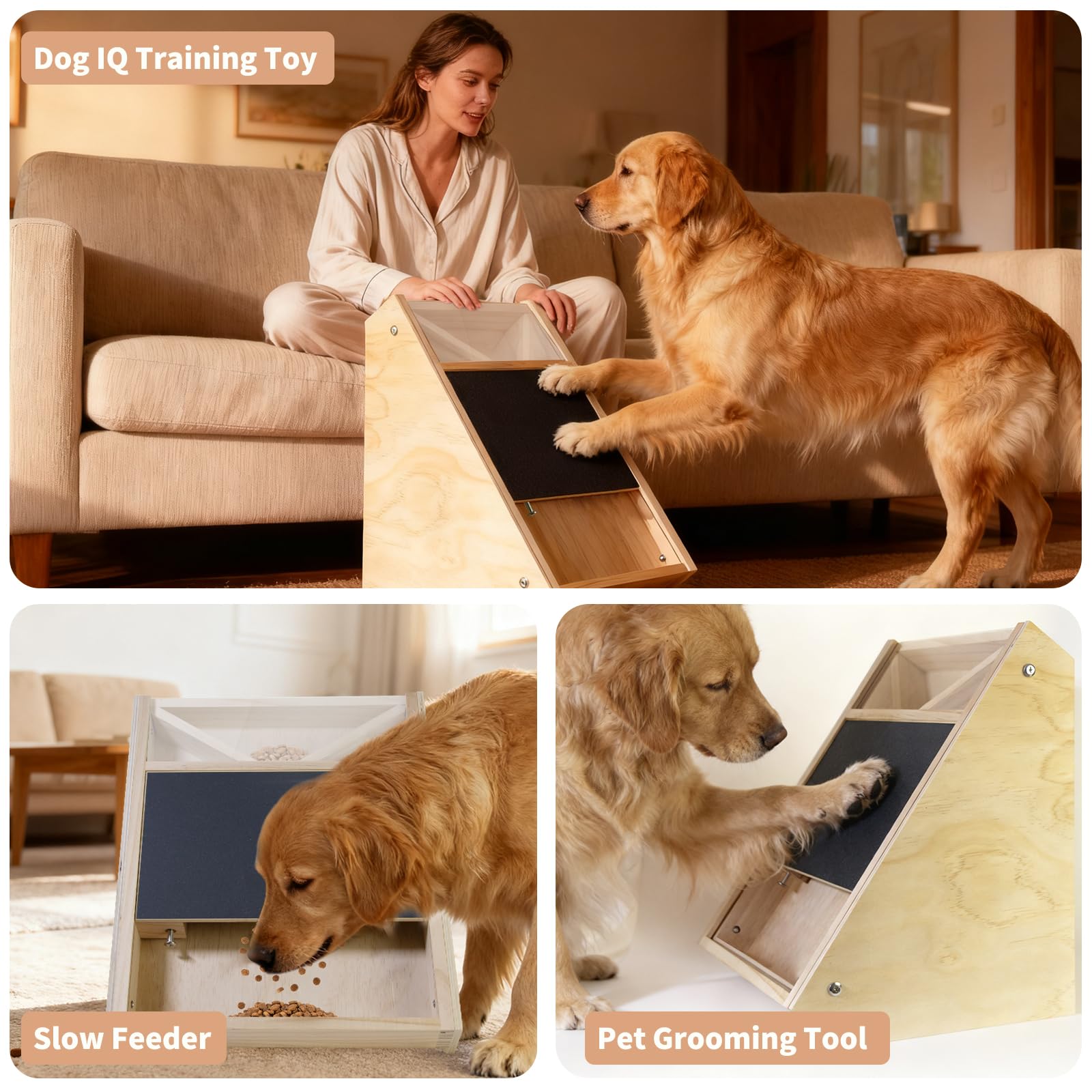 Elixique quiet nail care toy supports calm grooming sessions.