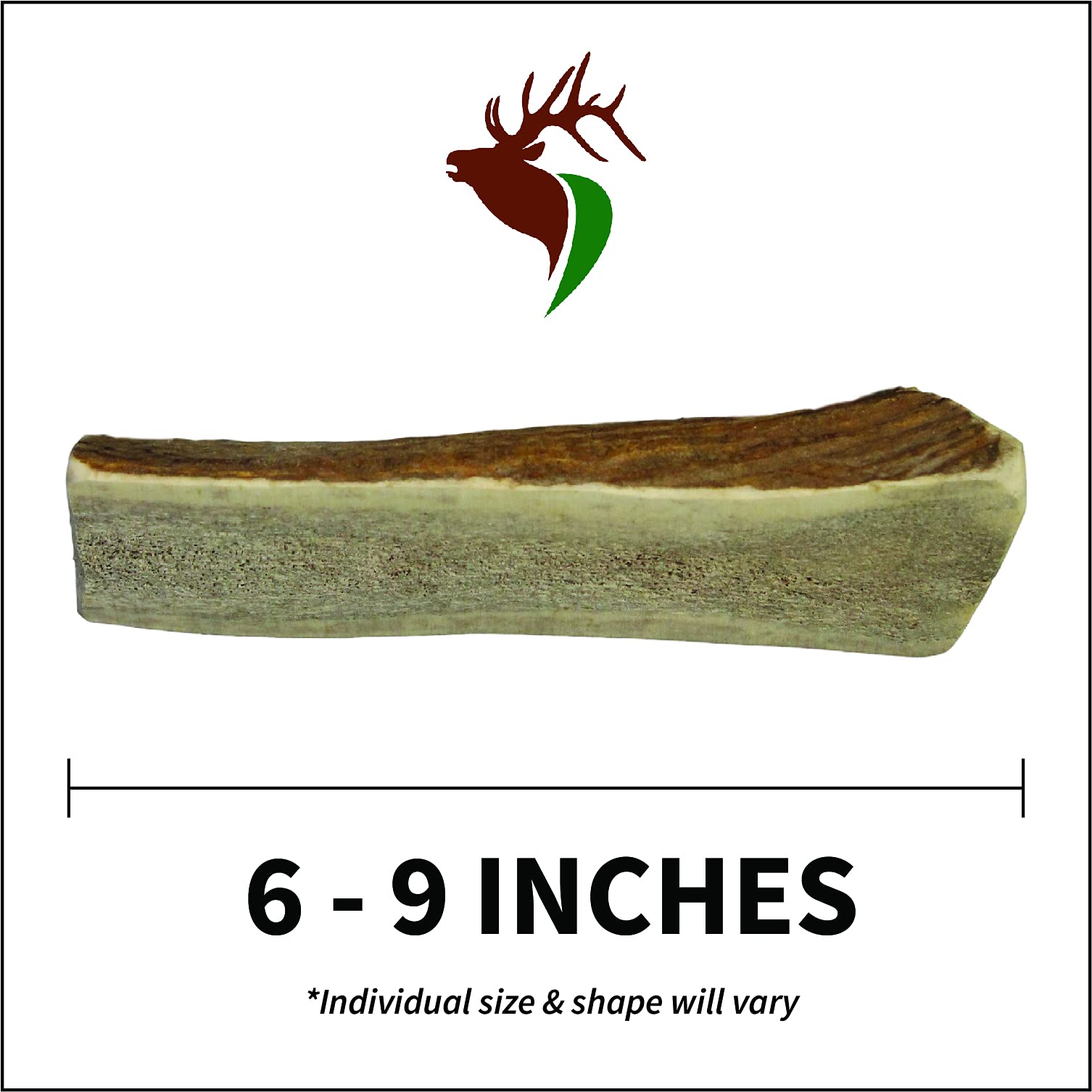 Elkhorn Premium Chews inner marrow access close-up showing tasty center