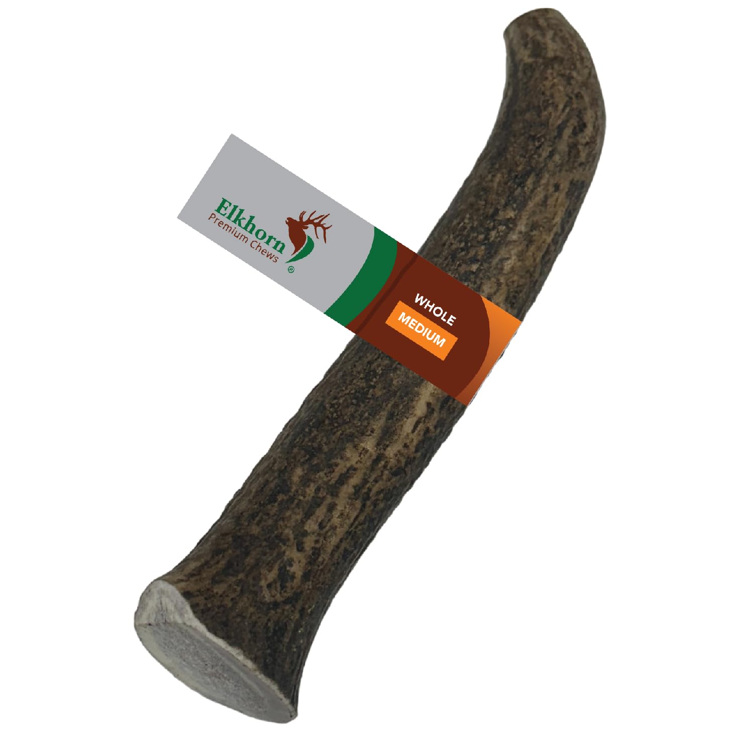 Elkhorn Premium Chews medium elk antler for dogs — durable, long-lasting chew.