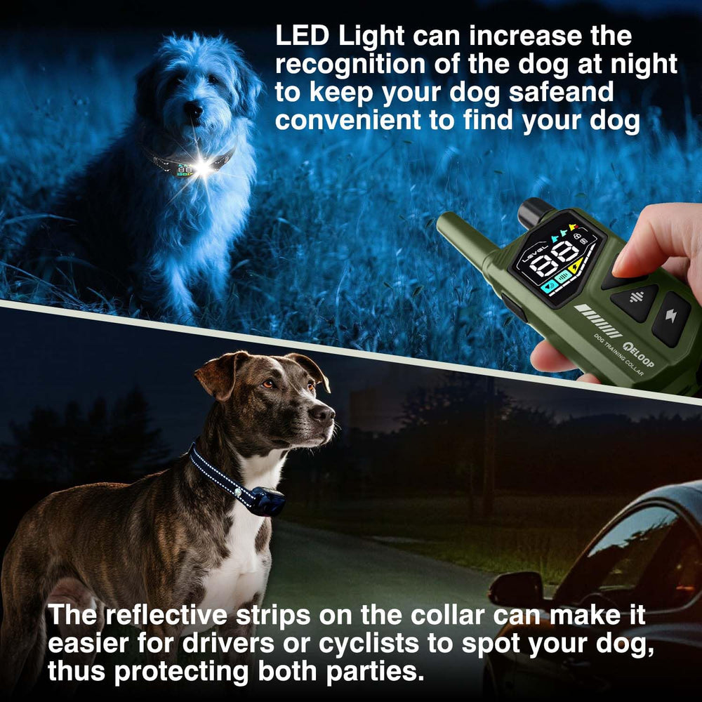 ELOOP reflective strip increases safety for nighttime pet walks