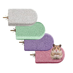 Eloslos lava ledge gray pack offers durable grinding surface for small pets.