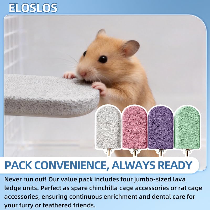 Eloslos lava ledge purple supports beak and claw maintenance.