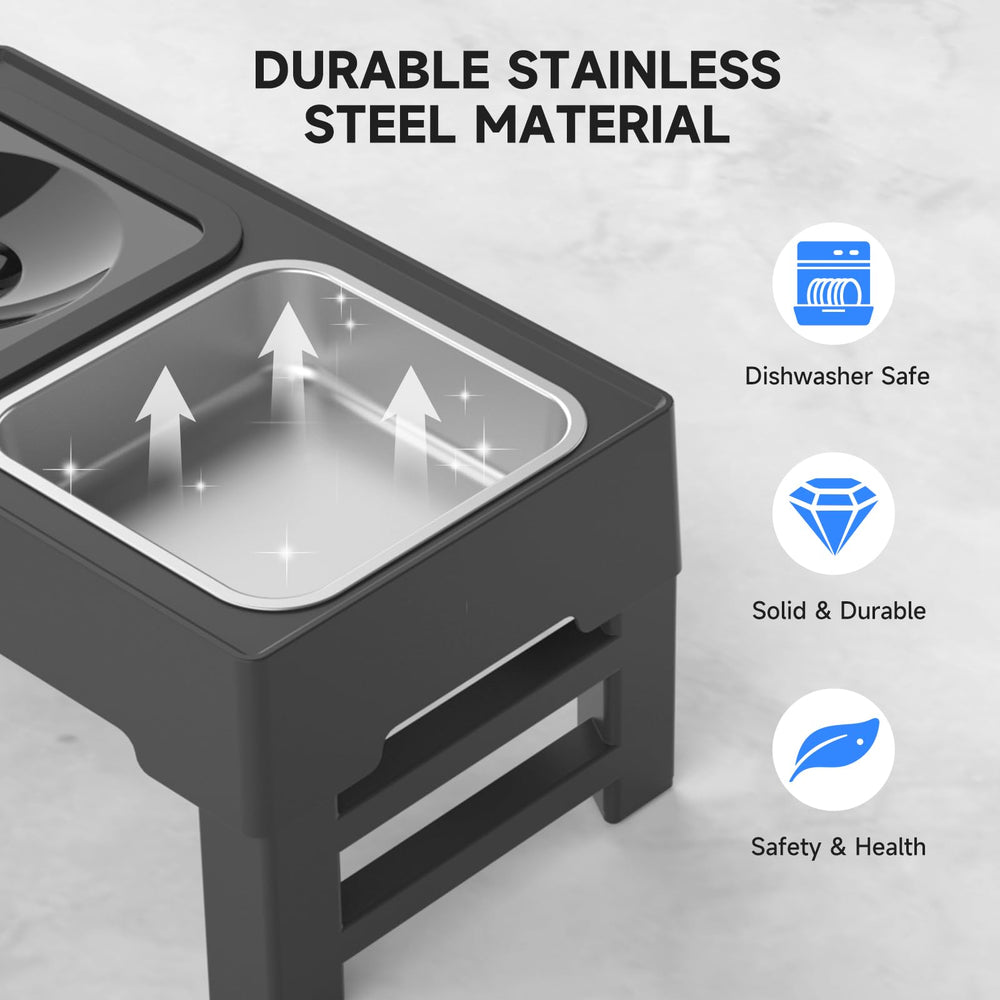 ELS PET dishwasher-safe bowls simplify cleaning after every meal