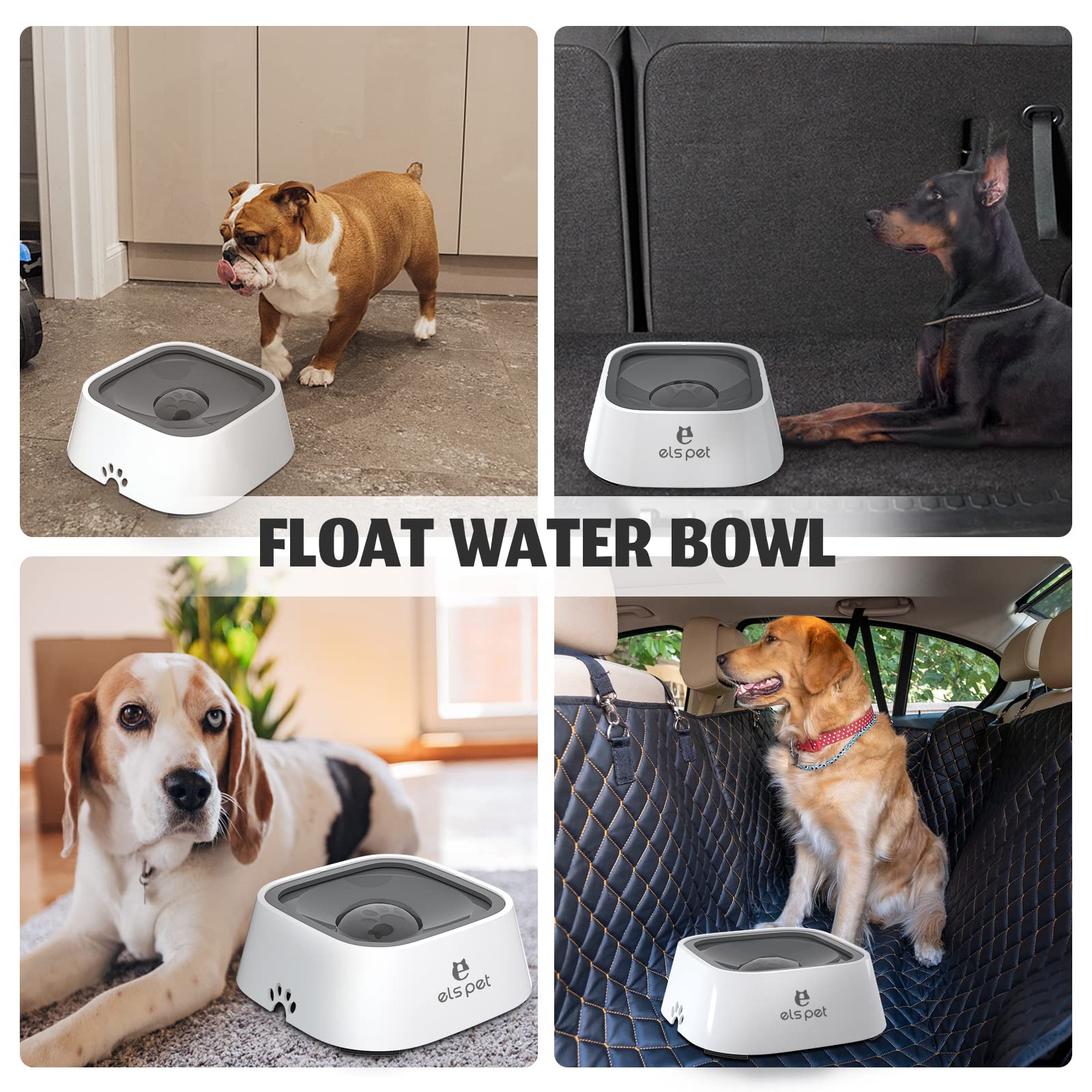 ELS PET dishwasher-safe upper rack for easy cleaning.