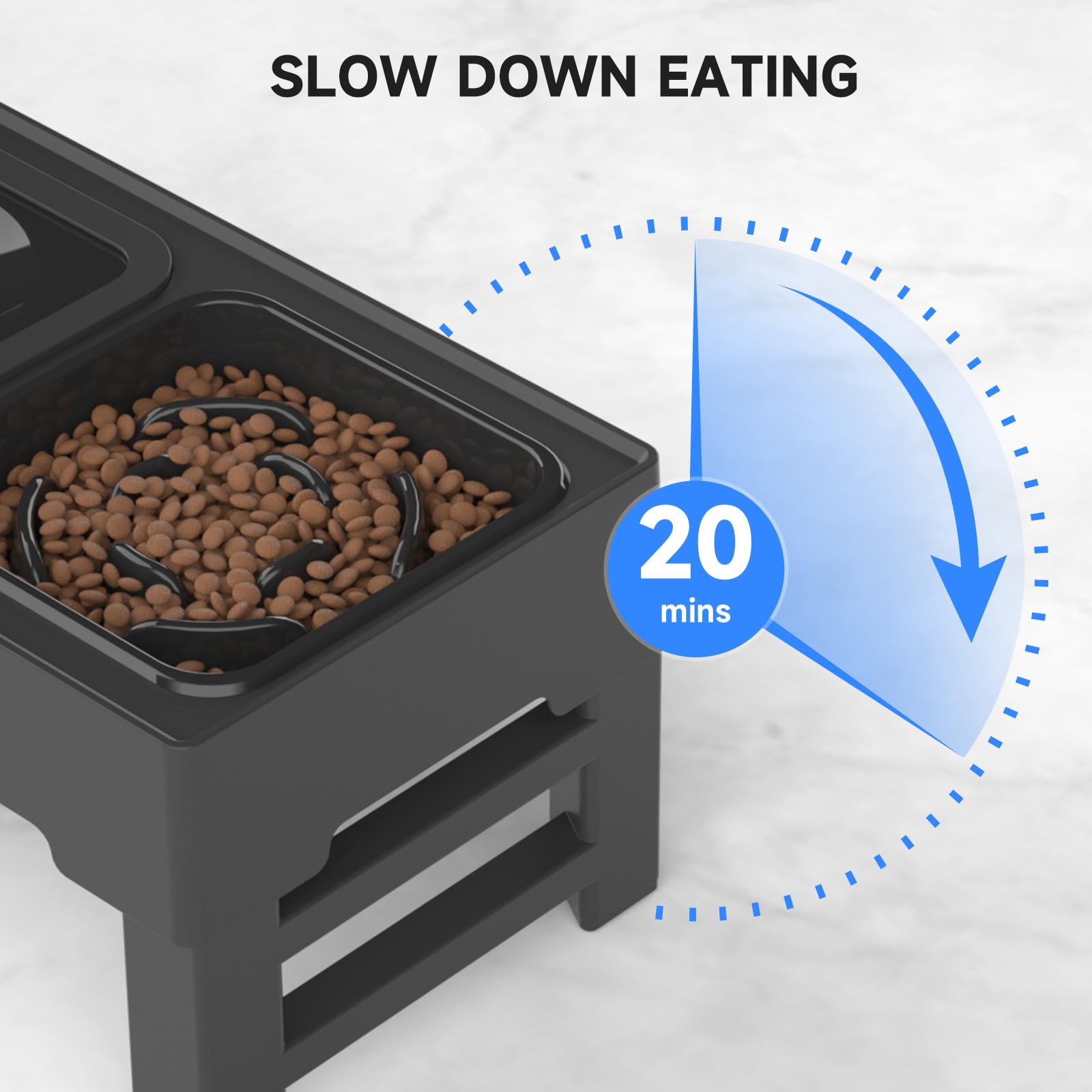 ELS PET stainless steel bowls for durable, safe feeding