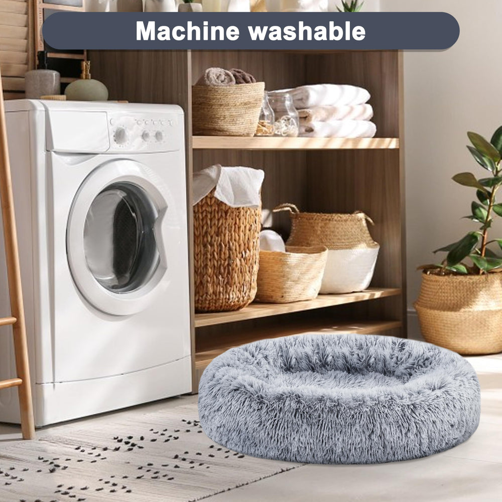 ELSKER&HOME calming bed supports pets up to 45 lbs.