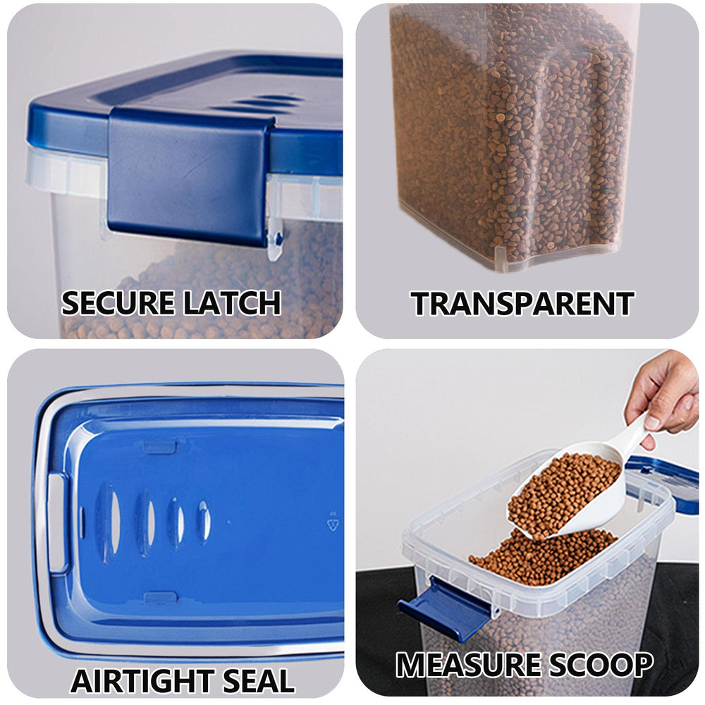 Elwichen food container scoop inside makes portioning easy for precise feeding