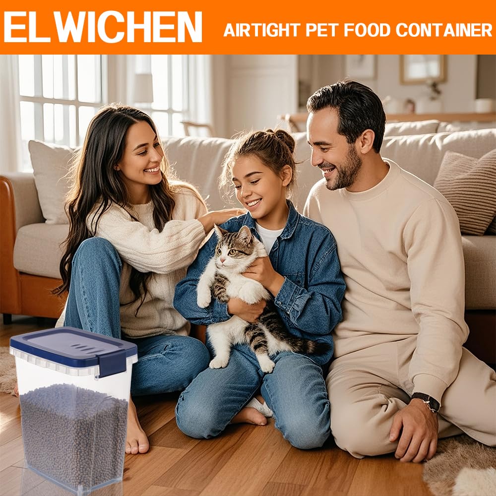 Elwichen versatile container also stores rice, flour, or cereal