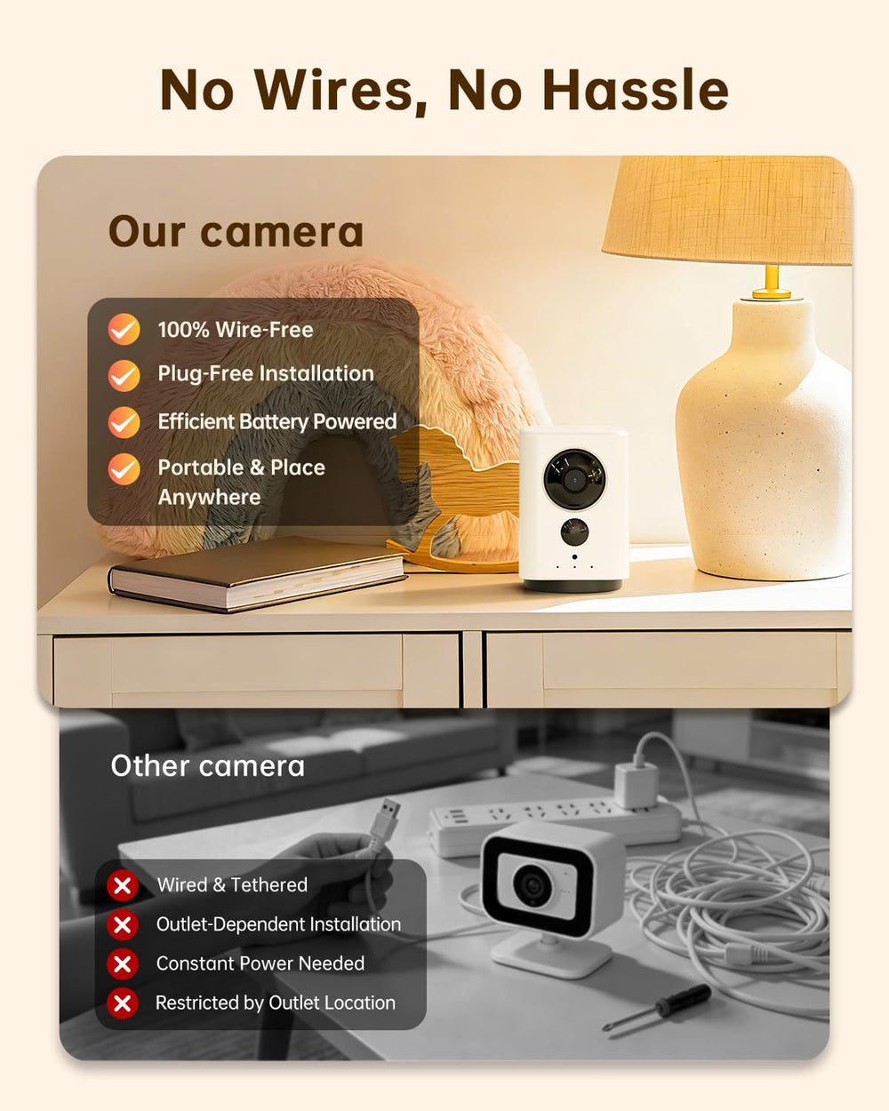 ELYSOO night vision reaches 32 feet in low light for clear footage