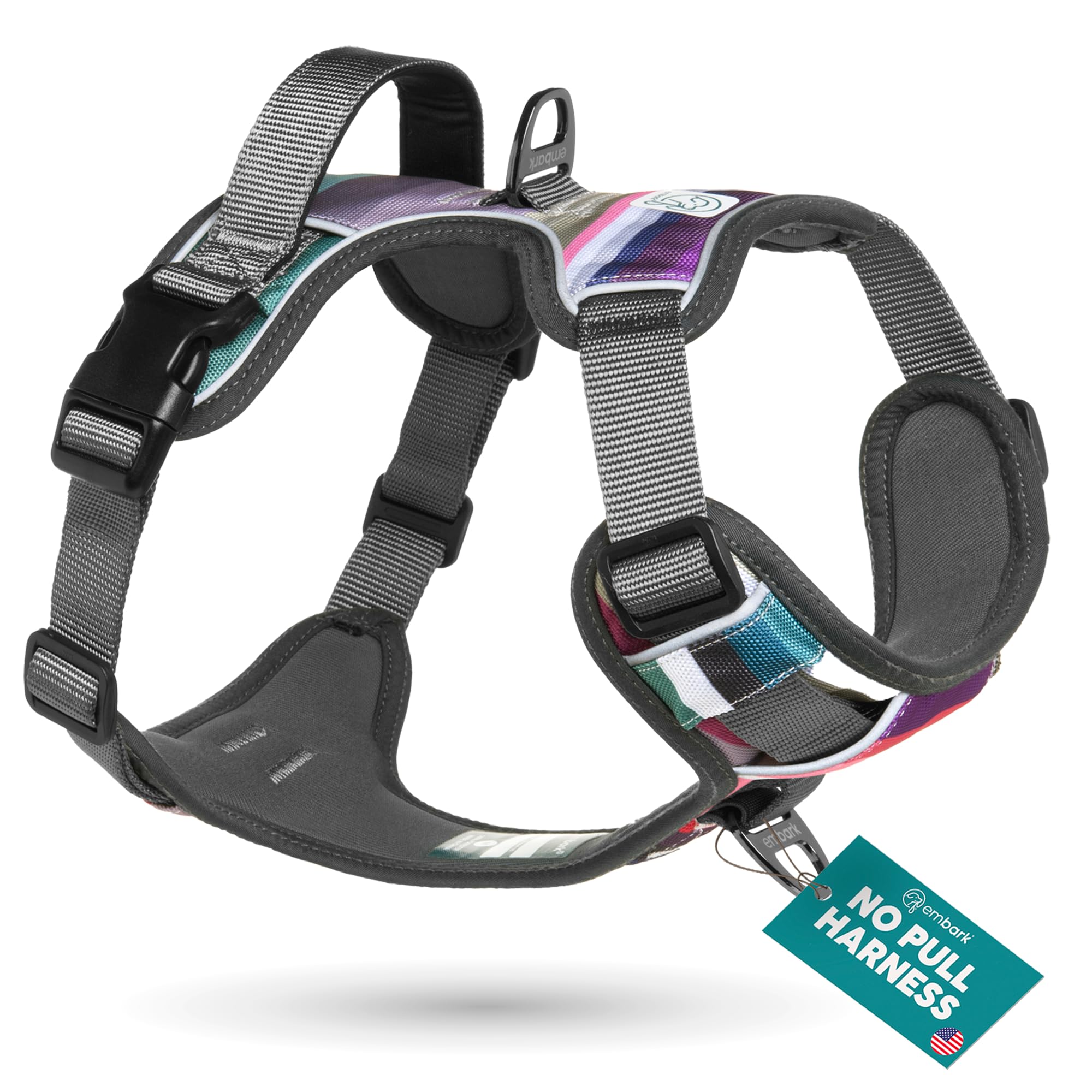 Embark Pets Adventure large dog harness front clip for gentle no-pull training