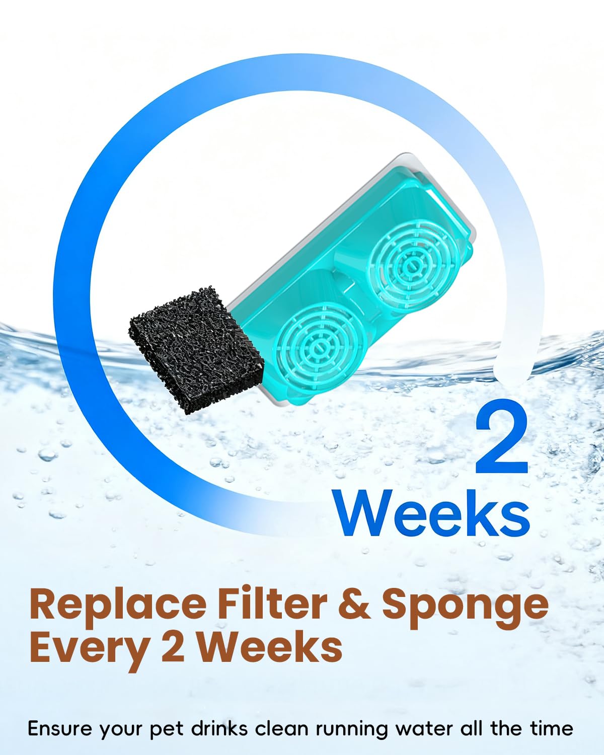Emdoro activated carbon and ion-exchange filtration reduces odors and softens water.