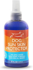 Emmy's Best EBPP dog sunscreen bottle ready for outdoor sun protection on dogs
