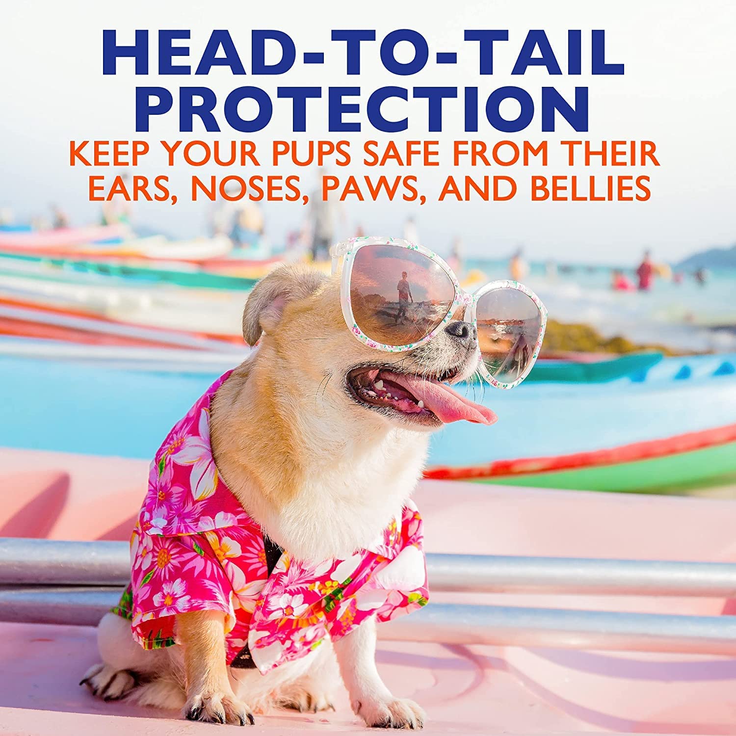 Emmy's Best EBPP sunscreen shields ears and face from sun exposure