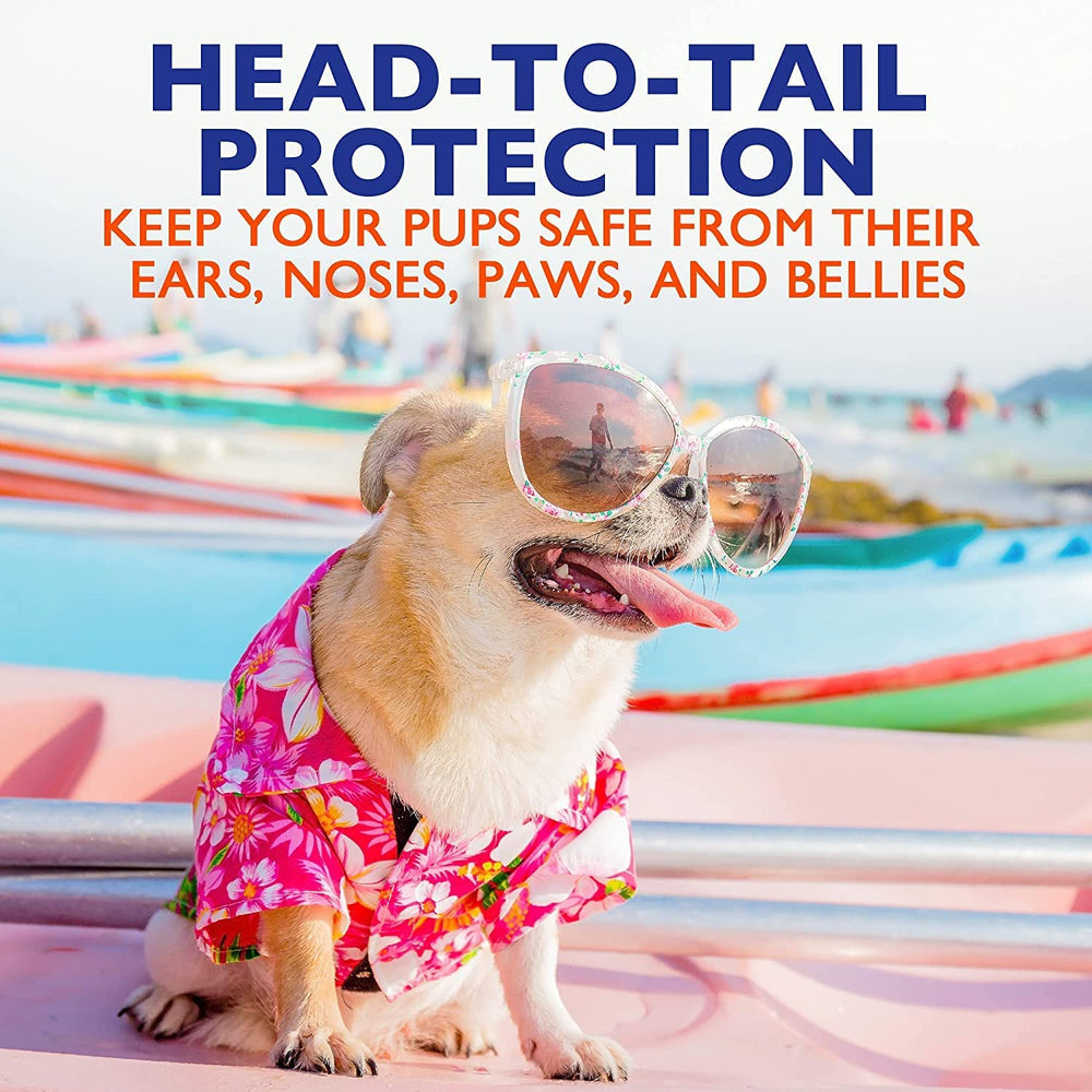 Emmy's Best EBPP sunscreen shields ears and face from sun exposure