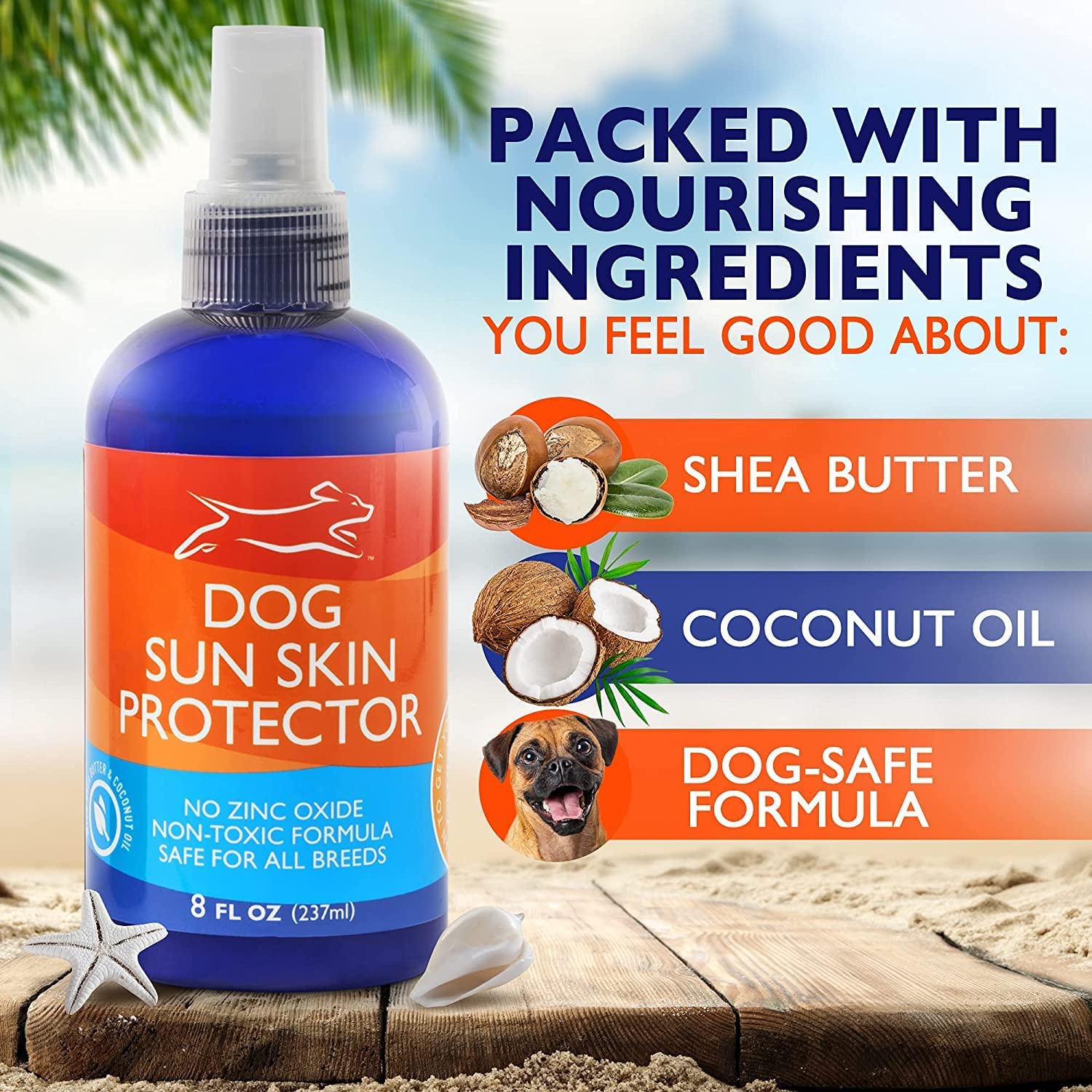 Made in the USA, Emmy's Best EBPP sunscreen supports pet-safe care