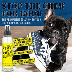 Emmy's Best EBPP Stop the Chew applied to fur for deterrence and easy use.