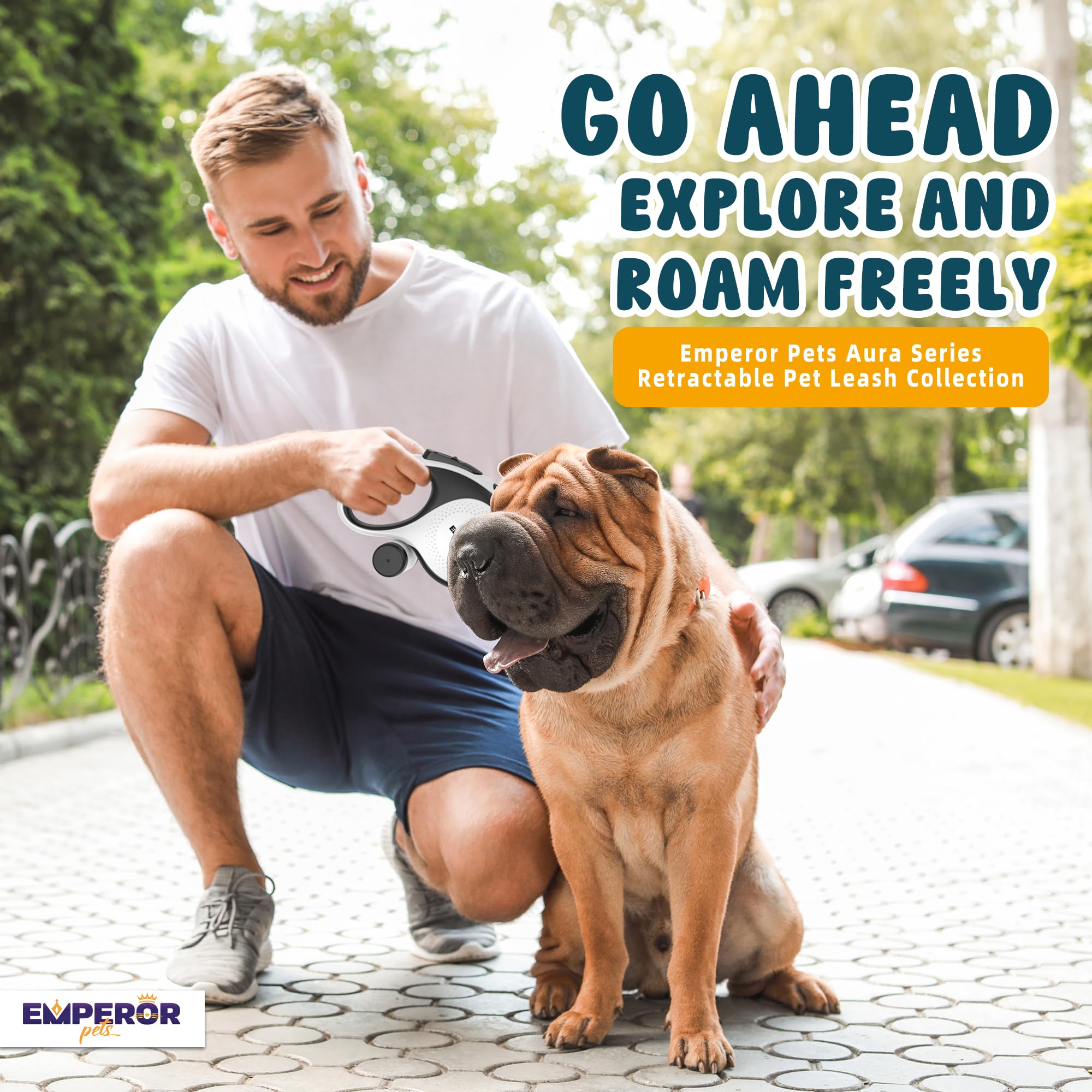 Emperor Pets warranty-backed leash ensures worry-free daily outings
