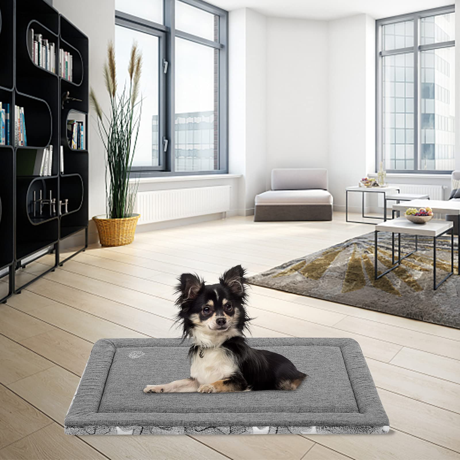EMPSIGN All-season Pet Bed is machine washable and durable.
