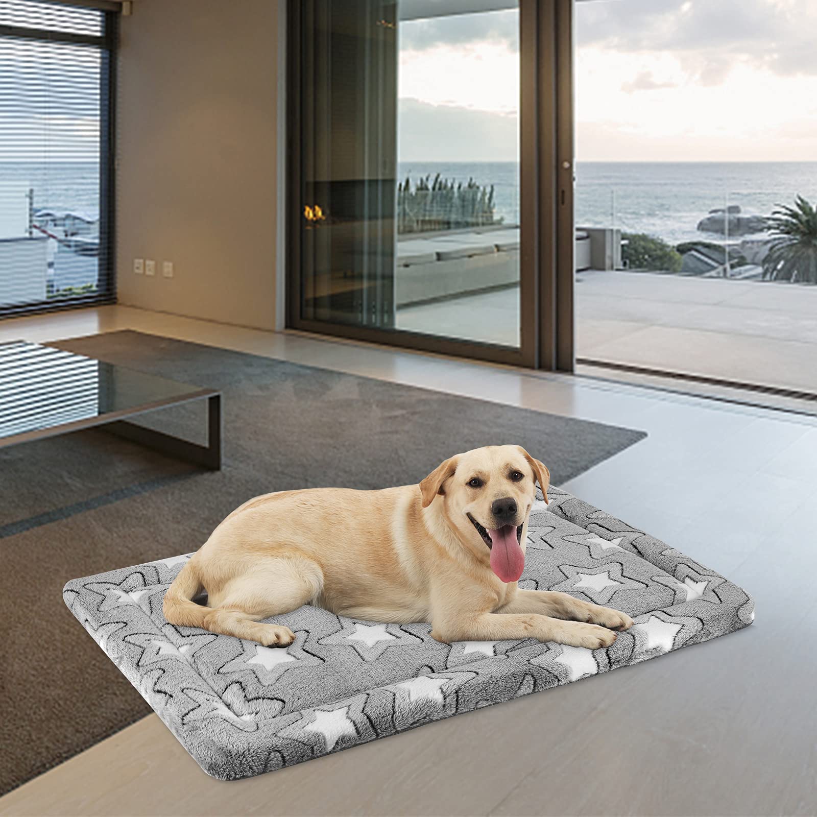 EMPSIGN machine-washable crate pad keeps cleaning simple and quick.