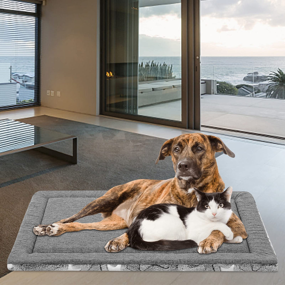 54x37-inch crate fit keeps the pad securely positioned.